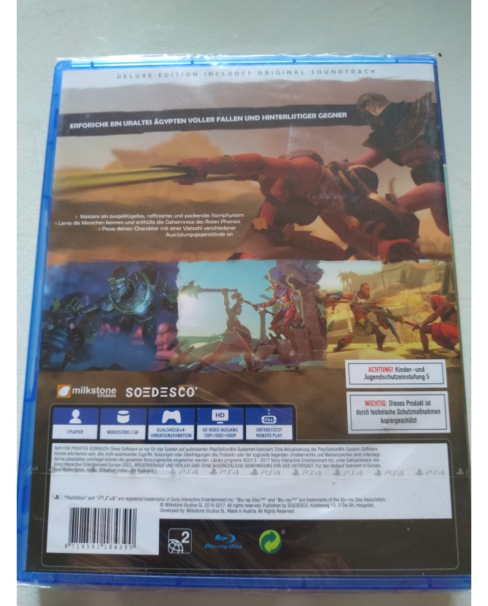 Pharaonic Deluxe Edition Soedesco - Juego PS4 Edicion Alemania PAL Nuevo 3T