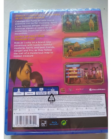 Spirit La Gran Aventura de Fortu DreamWorks - Juego PS4 Edic España PAL Nuevo 3T Spirit La Gran Aventura de Fortu DreamWorks - Juego PS4 Edic España PAL Nuevo 3T