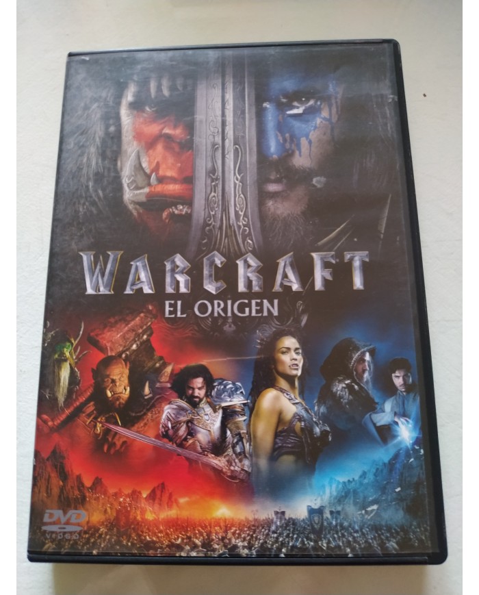 Warcraft El Origen - DVD + Extras Español Ingles Region 2 Am
