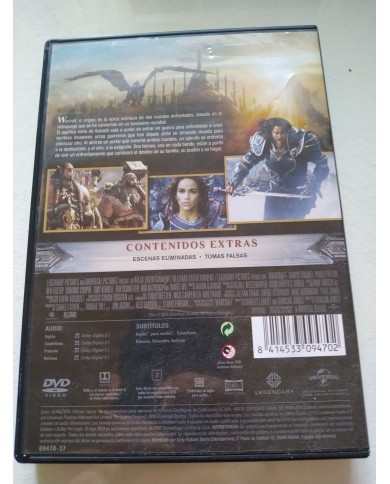 Warcraft El Origen - DVD + Extras Español Ingles Region 2 Am Warcraft El Origen - DVD + Extras Español Ingles Region 2 Am