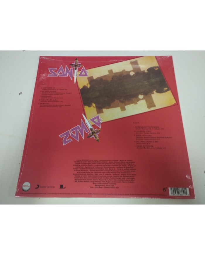 Santa Templario Heavy Metal Español Chapa Sony 2021 - LP Vinilo 12" Nuevo