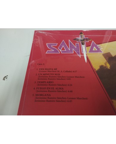 Santa Templario Heavy Metal Español Chapa Sony 2021 - LP Vinilo 12" Nuevo