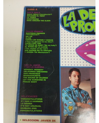 La Decada Prodigiosa II 1986 Hispavox Pop Español - LP 12" Vinilo - G+/G+