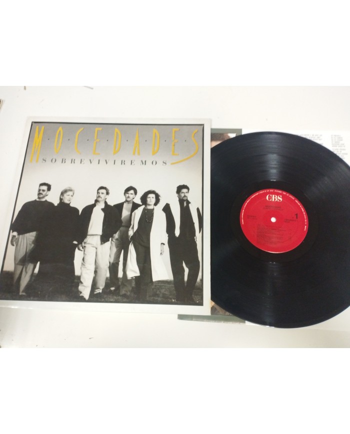 Mocedades Sobreviviremos CBS 1987 Primera Edicion - LP Vinilo 12" VG/VG