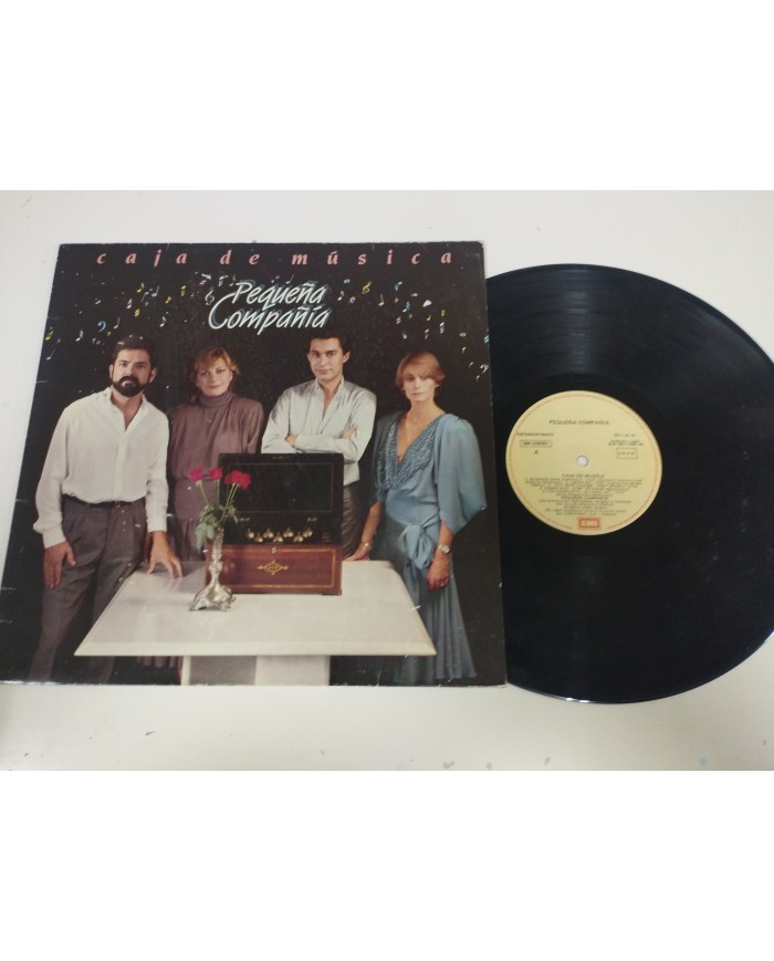Pequeña Compañia Caja de Musica EMI 1984 - LP Vinilo 12" VG/G+