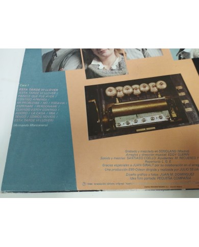 Pequeña Compañia Caja de Musica EMI 1984 - LP Vinilo 12" VG/G+