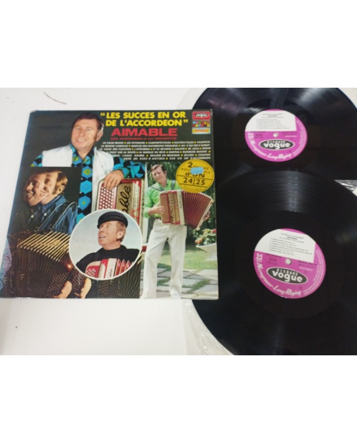 Aimable Les Succes En Or de Le Accordeon Vogue CLVLX524 2 X LP 12" Vinilo VG/VG