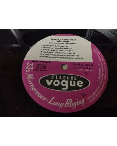 Aimable Les Succes En Or de Le Accordeon Vogue CLVLX524 2 X LP 12" Vinilo VG/VG