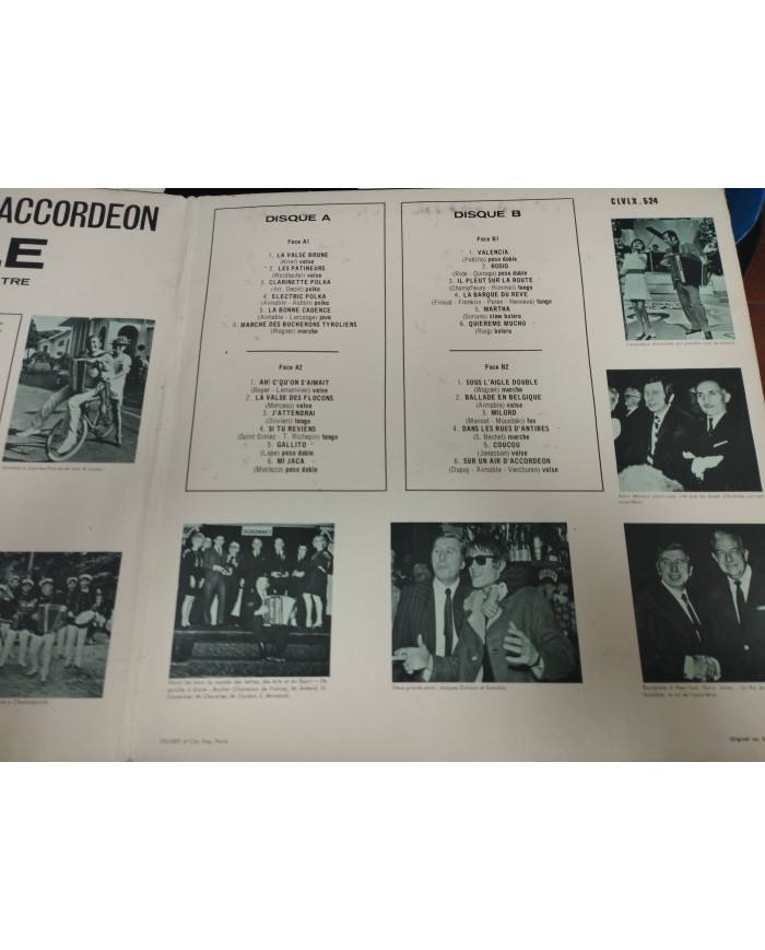 Aimable Les Succes En Or de Le Accordeon Vogue CLVLX524 2 X LP 12" Vinilo VG/VG
