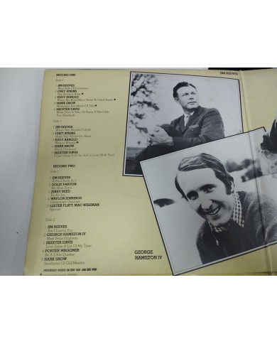 Country Giants Vol 3 Jim Reeves Dolly Parton Chet Atkins 2 X LP 12" Vinilo VG/VG