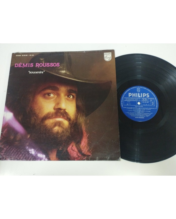 Demis Roussos Souvenirs 1975 Spain Edition - LP Vinilo 12" VG/VG