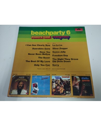 James Last Beachparty 6 Polydor 1975 Spain Edit 2371585 - LP Vinilo 12" VG/VG