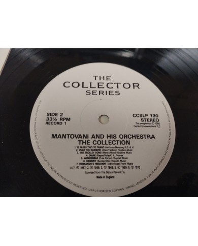Mantovani And His Orchestra Collection 1986 UK Press 2 x LP Vinilo 12" VG/VG Am Mantovani And His Orchestra Collection 1986 UK Press 2 x LP Vinilo 12" VG/VG Am