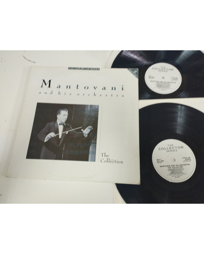Mantovani And His Orchestra Collection 1986 UK Press 2 x LP Vinilo 12" VG/VG Am