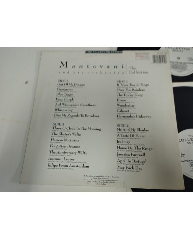 Mantovani And His Orchestra Collection 1986 UK Press 2 x LP Vinilo 12" VG/VG Am
