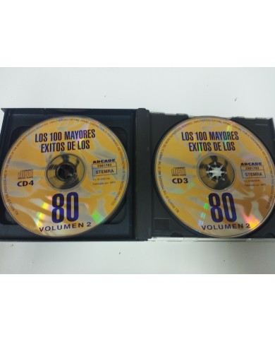 Los 100 Mayores Exitos de los 80 Volumen 2 Soft Cell INXS Fat Box - 4 x CD Am