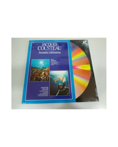 Jacques Cousteau Islas Andaman Convictos Mar Aventura Submarina LASERDISC LD 2T Jacques Cousteau Islas Andaman Convictos Mar Aventura Submarina LASERDISC LD 2T