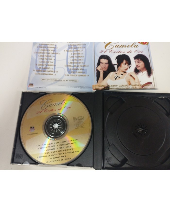 Camela 24 Exitos de Oro 2000 Fat Box - Solo el  CD 2