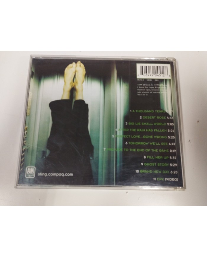 Sting Brand New Day 1999 A&M Records EU Press - CD Am