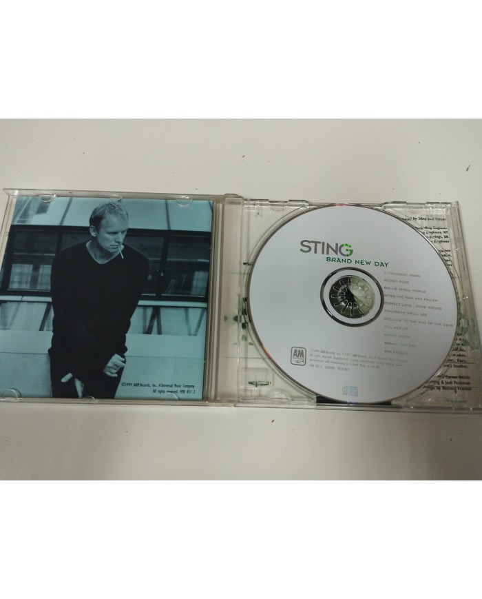 Sting Brand New Day 1999 A&M Records EU Press - CD Am