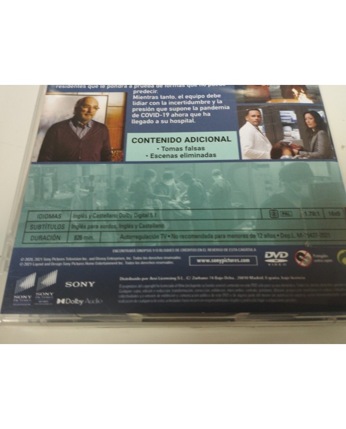 The Good Doctor Cuarta Temporada Completa - 5 x DVD Region 2 Español Ingles Am