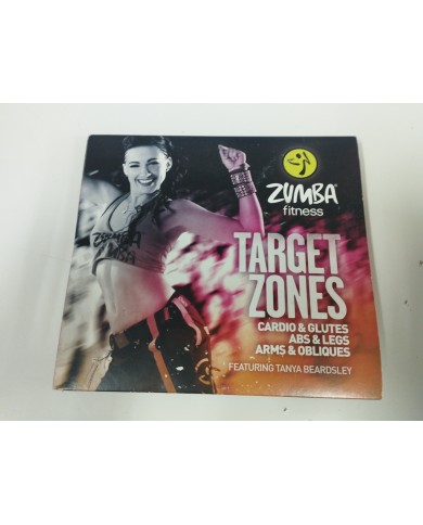 Zumba Fitness Target Zones Tanya Beardsley Cardio Glutes Abs Legs - 3 x DVD PAL Zumba Fitness Target Zones Tanya Beardsley Cardio Glutes Abs Legs - 3 x DVD PAL
