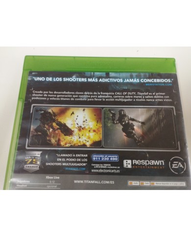 Titanfall Respawn EA - Juego Xbox One Edicion España PAL Am Titanfall Respawn EA - Juego Xbox One Edicion España PAL Am
