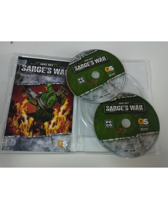 Army Men Sarge´s War Global Star 2004 - Juego para PC CD-Rom  Edicion España