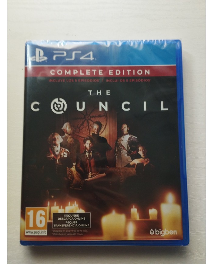 The Council Complete Edition Bigben 5 Episodios Juego PS4 Edic España PAL Nuevo