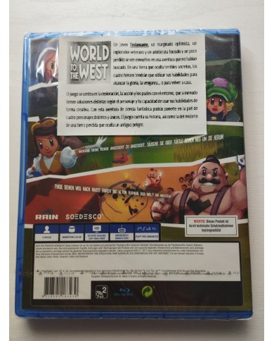 World To The West Soedesco - Juego PS4 Edic Austria PAL Nuevo World To The West Soedesco - Juego PS4 Edic Austria PAL Nuevo