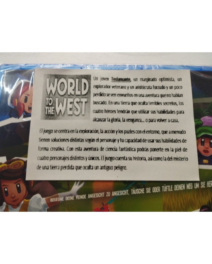 World To The West Soedesco - Juego PS4 Edic Austria PAL Nuevo