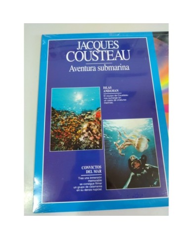 Jacques Cousteau Islas Andaman Convictos Mar Aventura Submarina LASERDISC LD 2T Jacques Cousteau Islas Andaman Convictos Mar Aventura Submarina LASERDISC LD 2T