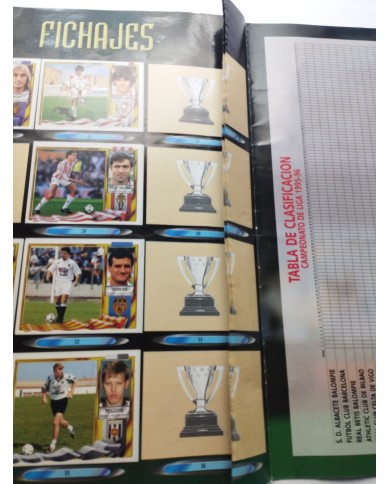 Liga 95 96 Futbol Primera Division Colecciones Este - Album de Cromos
