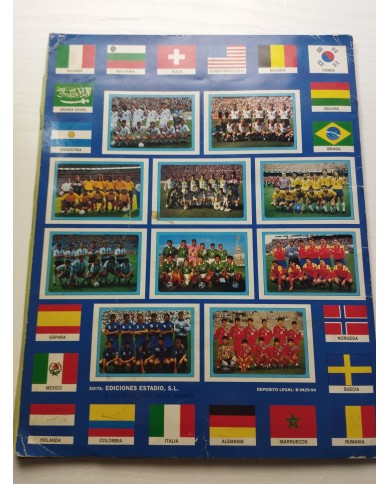 Campeonato Mundial de Futbol USA 94 Maradona  - Album de Cromos Completo