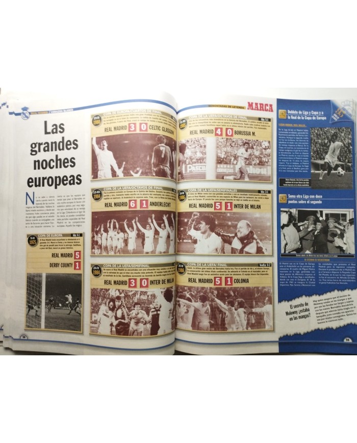 Real Madrid Corazon Blanco Fotos Para la Historia Marca 95 Años Revista Español