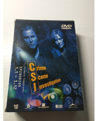 CSI Las Vegas Primera Temporada Episodios 1.1-1.12 - 3 x DVD Español Ingles Am
