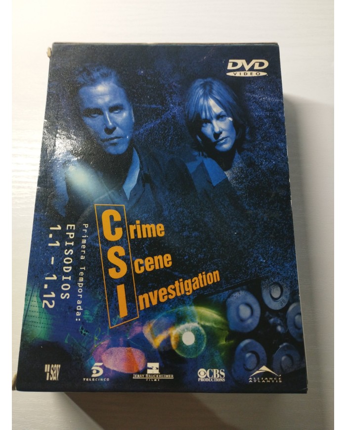 CSI Las Vegas Primera Temporada Episodios 1.1-1.12 - 3 x DVD Español Ingles Am