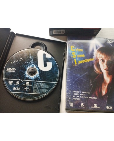 CSI Las Vegas Primera Temporada Episodios 1.1-1.12 - 3 x DVD Español Ingles Am
