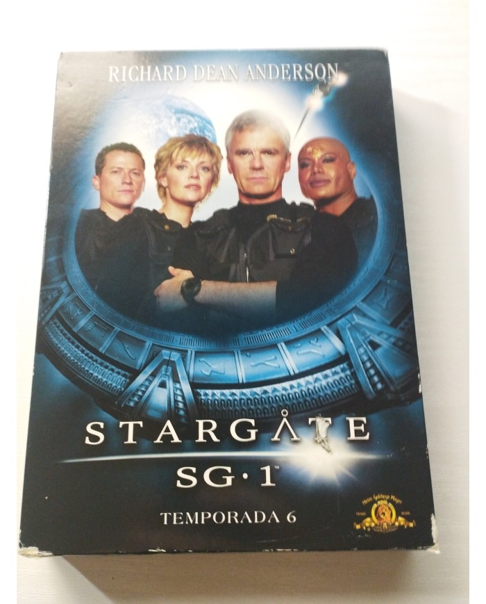 Stargate Sg 1 Temporada 6 Richard Dean - DVD Español Ingles Region 2 Am