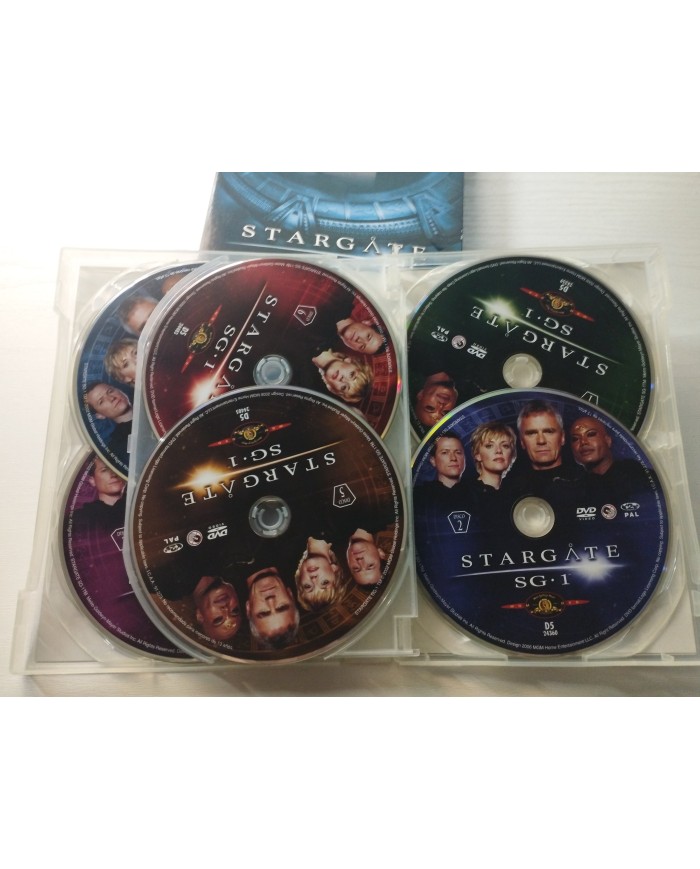 Stargate Sg 1 Temporada 6 Richard Dean - DVD Español Ingles Region 2 Am