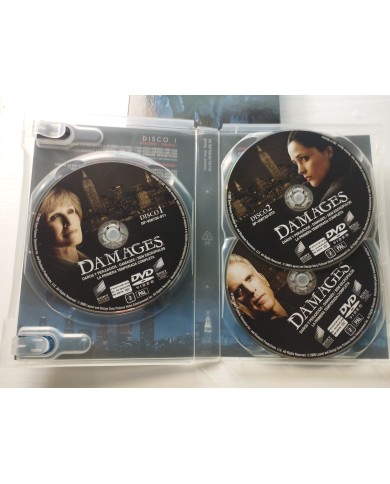 Damages Primera Temporada Completa Glenn Close - DVD Español Ingles Region 2 Am
