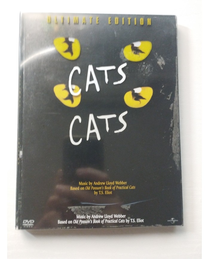 CATS Ultimate Edition Andrew Lloyd Webber - 2 x DVD Ingles Español Region 1 Am