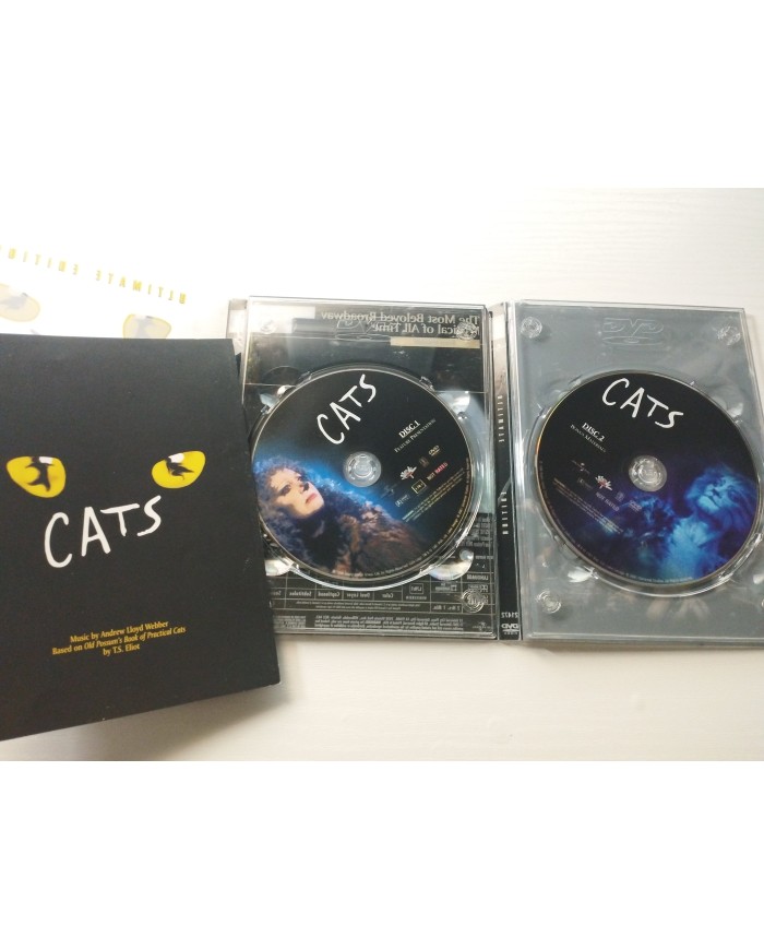 CATS Ultimate Edition Andrew Lloyd Webber - 2 x DVD Ingles Español Region 1 Am