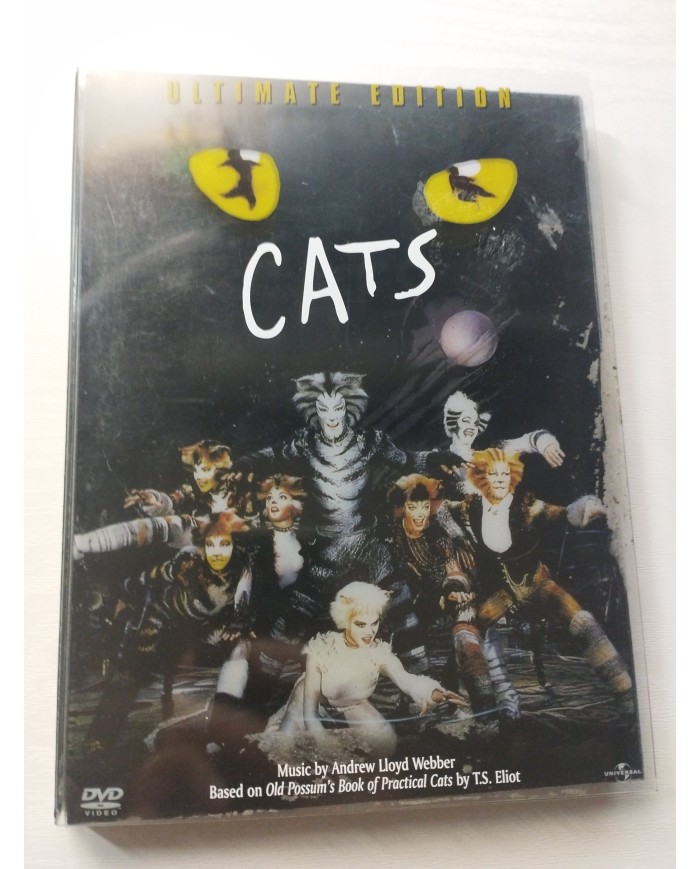 CATS Ultimate Edition Andrew Lloyd Webber - 2 x DVD Ingles Español Region 1 Am