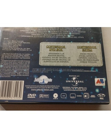 Saint Seiya Los Caballeros del Zodiaco Vol I Episodios 1-8 - - 2 x DVD - 3T