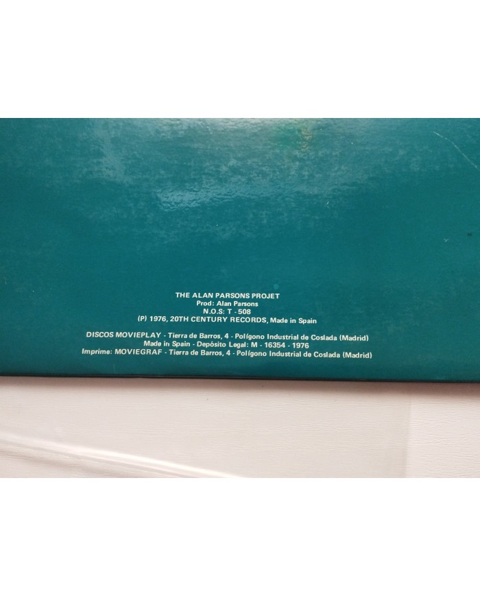 Alan Parsons Project Tales of Mistery And Imagination 170842 LP 12" Vinilo VG/VG