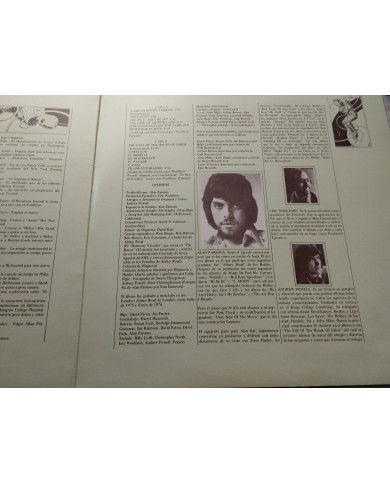 Alan Parsons Project Tales of Mistery And Imagination 170842 LP 12" Vinilo VG/VG Alan Parsons Project Tales of Mistery And Imagination 170842 LP 12" Vinilo VG/VG