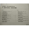 Antonio Machin y Jose Guardiola 1971 Vergara 85431N - LP 12" Vinilo VG/VG