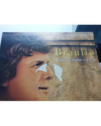 Braulio Canto A Canarias Parte I y II 1995 Manzana - 2 x LP 12" Vinilo G+/VG Braulio Canto A Canarias Parte I y II 1995 Manzana - 2 x LP 12" Vinilo G+/VG