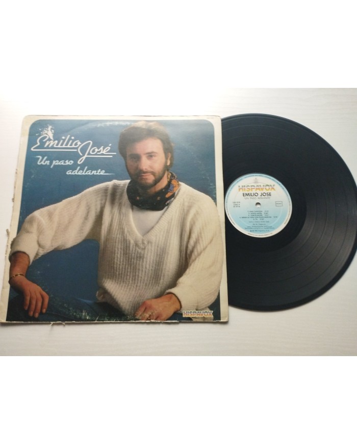 Emilio Jose Un Paso Adelante 1983 Hispavox 160019 - LP 12" Vinilo G+/VG